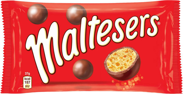 Изображение Драже в глазури Малтезерс шоколадные шарики Марс м/у, 37 г