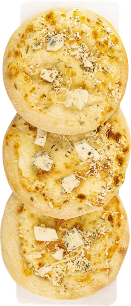 Изображение Мини-пицца замороженная Четыре сыра на сырном соусе СП ТАБРИС карт/уп, 210 г