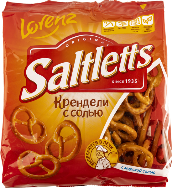 Изображение Крендельки соленые Лоренц Лоренц м/у, 150 г