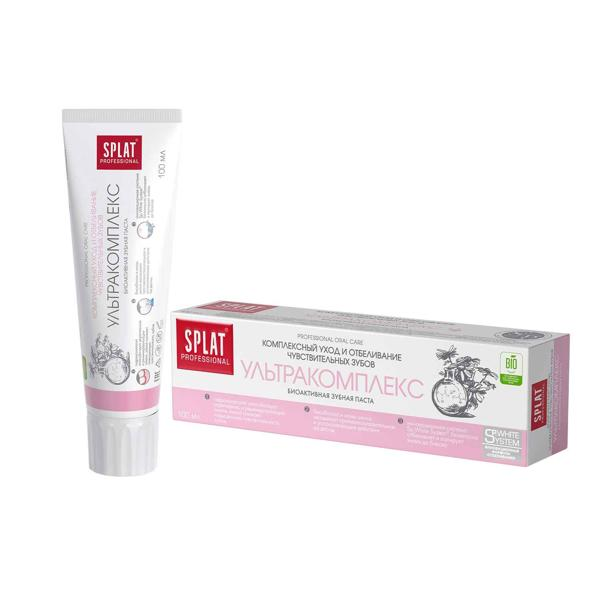 Изображение Зубная паста отбеливающая Сплат Профешнл ультракомплекс Сплат Косметика к/у, 100 мл