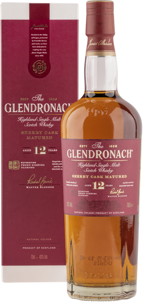 Изображение Виски односолодовый Глендронах ориджинал спейсайд 12 лет Глендронах туба п/у, 0,7 л