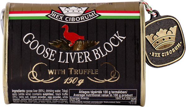 Изображение Фуа-гра блок гусиная Рекс Сиборум с трюфелями Мериан Фудс с/б, 150 г
