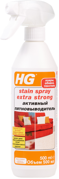 Изображение Пятновыводитель для белья Эйчджи активный универсал спрей ЭйчДжи п/у, 500 мл