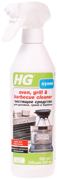 Изображение Средство для духовки гриля Эйчджи очищающее спрей ЭйчДжи п/у, 500 мл