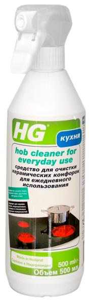 Изображение Средство для конфорок и плит Эйчджи очищающее спрей ЭйчДжи п/у, 500 мл