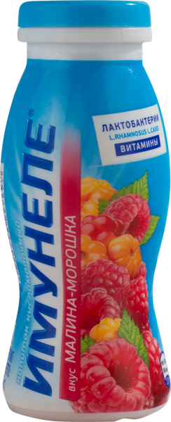 Изображение Йогурт 1,2% питьевой Нео Имунеле малина морошка ВБД п/б, 100 г