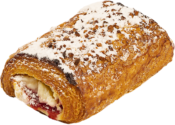 Изображение Слойка домашняя С клубникой и творожным сыром СП ТАБРИС 0 м/у, 90 г