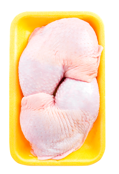 Изображение Птица охлажденная Курица КФХ Лычкин окорочок ИП Лычкин А.В. лоток 