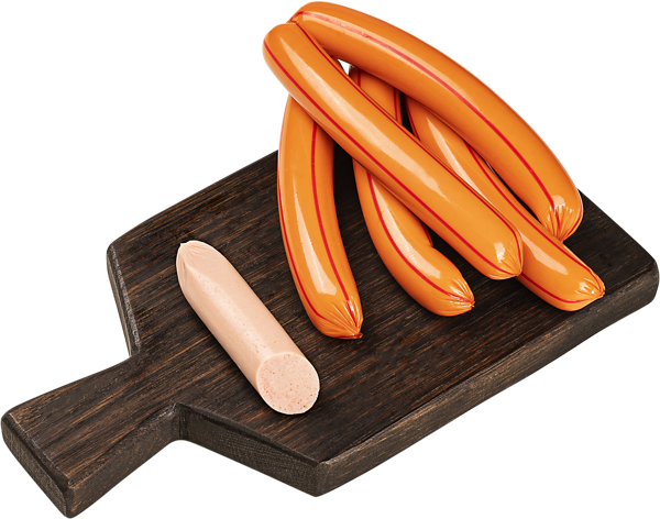 Изображение Сосиски варёные Деликатесные СП ТАБРИС вес 