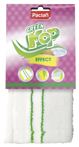 Изображение Насадка для швабры Паклан грин моп микрофибра СеДо сп , 1 шт