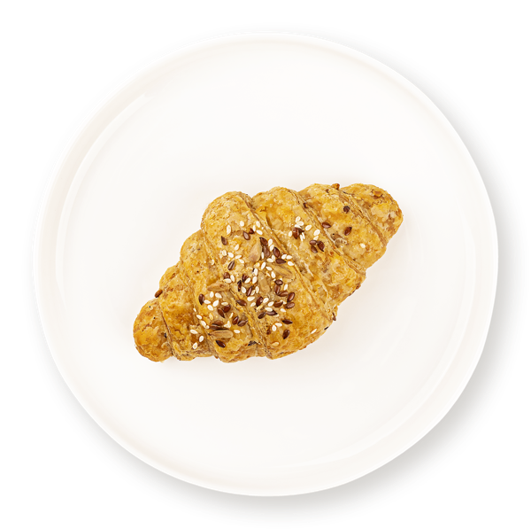 Изображение Круассан №1 слоеный пшеничный Зерновой французский 3х слойный СП ТАБРИС 0 м/у, 50 г