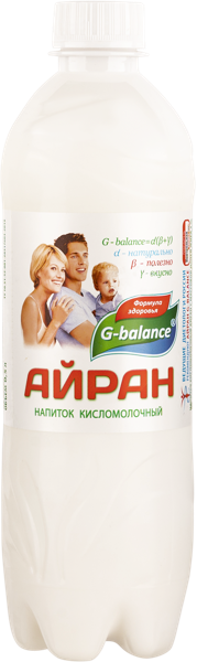 Изображение Айран 1% Джи-бэлэнс НЕО Продукт п/б, 500 мл