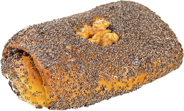 Изображение Булочка сдобная Венская с маком и орехами СП ТАБРИС 0 м/у, 100 г