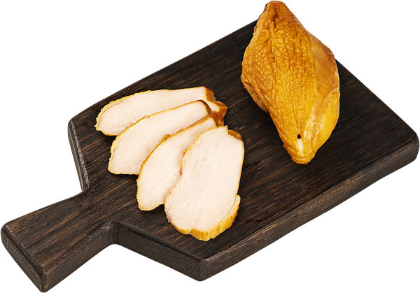 Изображение Мясо кур Грудка фирменная варено-копченая СП ТАБРИС вес 