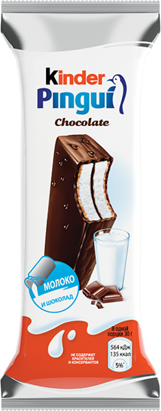 Изображение Пирожное бисквитное Киндер пингви Ферреро м/у, 30 г