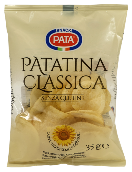 Изображение Чипсы картофельные Пата классические с солью Пата С.п.А. м/у, 35 г