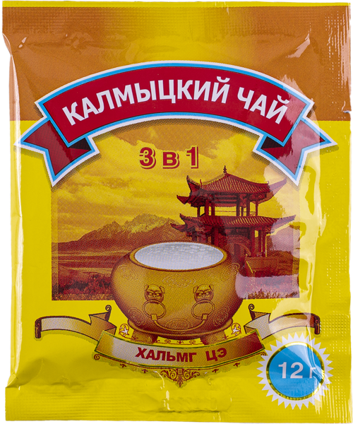 Изображение Напиток растворимый Калмыцкий чай 3 в 1 Партнер Т м/у, 12 г
