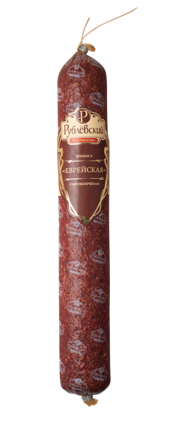 Изображение Колбаса полусухая с/к Рублевский ТД еврейская гост Рублевский МПЗ  
