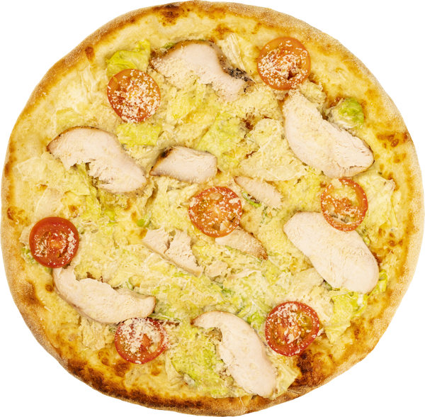 Изображение Пицца на сырном соусе Цезарь с куриной грудкой СП ТАБРИС карт/уп, 600 г