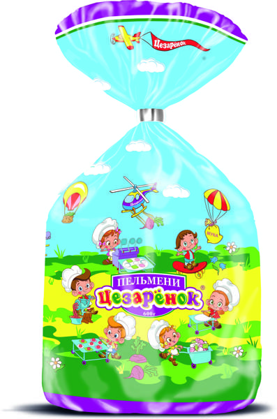 Изображение Пельмени замороженные Цезаренок говядина свинина Морозко ООО м/у, 600 г