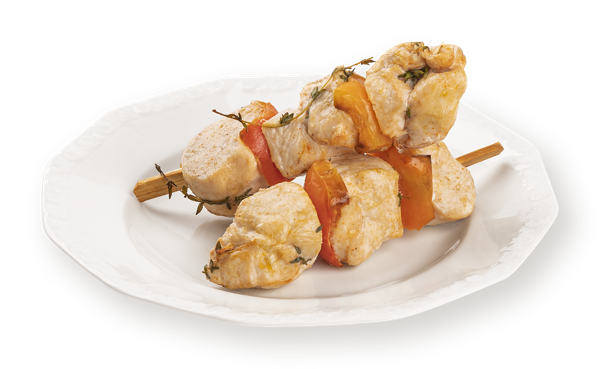 Изображение :Шашлычки запеченные Фуршетные из куриного филе на шпажке СП ТАБРИС вес 