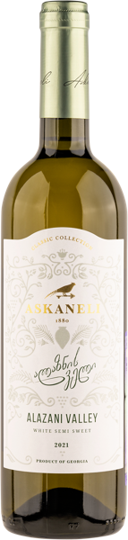 Изображение Вино белое п/сл Ркацители Алазанская долина братья асканели Братья Асканели с/б, 0,75 л