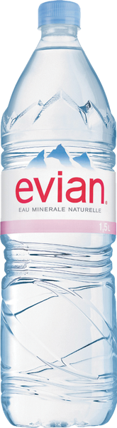 Изображение Вода негаз pH 7,2 Эвиан питьевая Данон п/б, 1,5 л