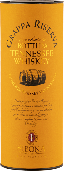 Изображение Граппа Сибона теннесси виски финиш Сибона мет п/у, 0,5 л