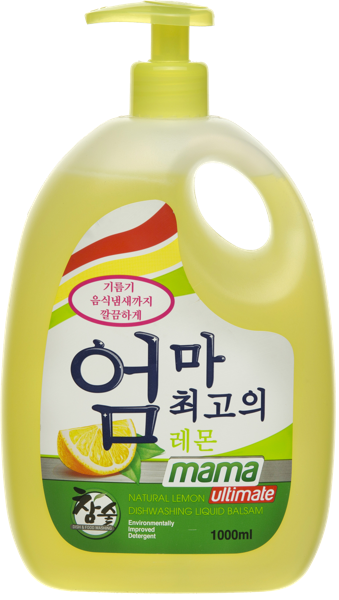 Изображение Средство для мытья посуды Мама ультимейт лимон концентрат Гармония Востока п/у, 1 л