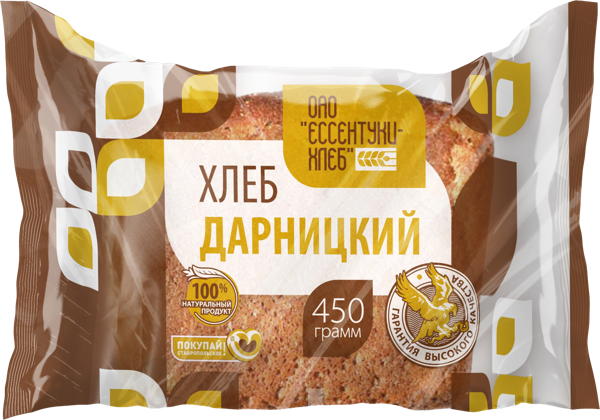 Изображение Хлеб ржано-пшеничный Дарницкий Пятигорский ХК м/у, 450 г