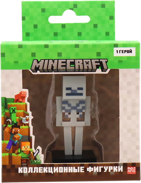 Изображение Фигурка коллекционная Майнкрафт скелет Шанту Шенгай к/у, 1 шт