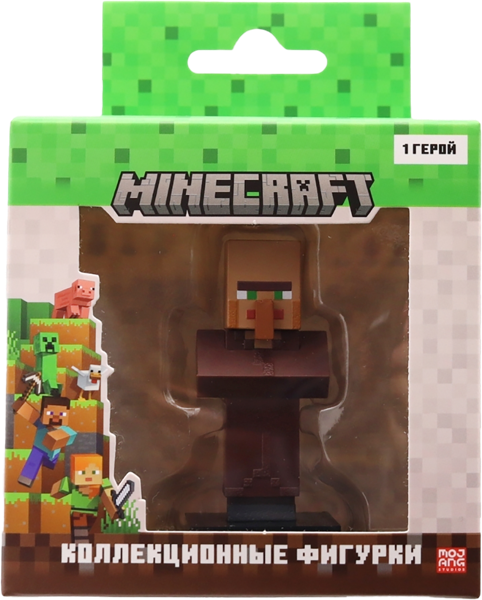 Изображение Фигурка коллекционная Майнкрафт сельский дитель Шанту Шенгай к/у, 1 шт