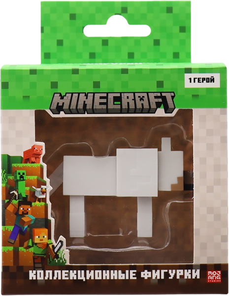 Изображение Фигурка коллекционная Майнкрафт волк Шанту Шенгай к/у, 1 шт