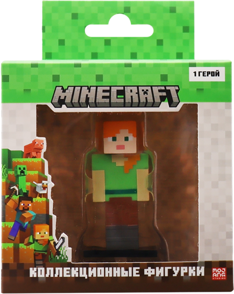 Изображение Фигурка коллекционная Майнкрафт алекс Шанту Шенгай к/у, 1 шт