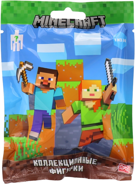 Изображение Фигурка в ассортименте Майнкрафт коллекционные топперы Шанту Шенгай м/у, 1 шт