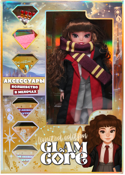 Изображение Кукла шарнирная 25см Глам кор лекси в школьной форме Шанту Шенгай п/у, 1 шт