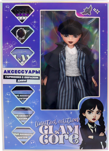 Изображение Кукла шарнирная 25см Глам кор венди в школьной форме Шанту Шенгай п/у, 1 шт