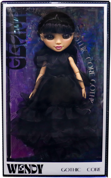Изображение Кукла шарнирная 27см Глам кор венди черное платье Шанту Шенгай п/у, 1 шт