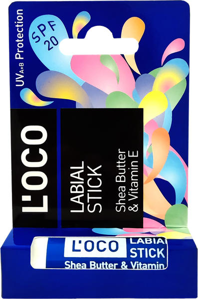 Изображение Бальзам для губ солнцезащитный Локо масло ши витамин е 5,1г ДКП Хемигал к/у, 1 шт