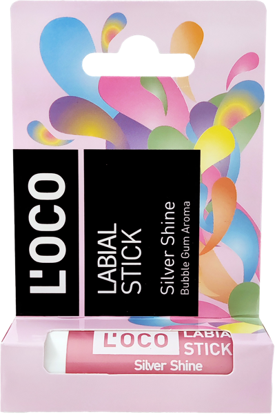 Изображение Бальзам для губ оттеночный Локо серебристый блеск 5,1г ДКП Хемигал к/у, 1 шт