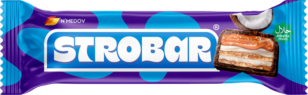 Изображение Батончики шоколадный Стробар с кокосом Ардент Фудс м/у, 40 г