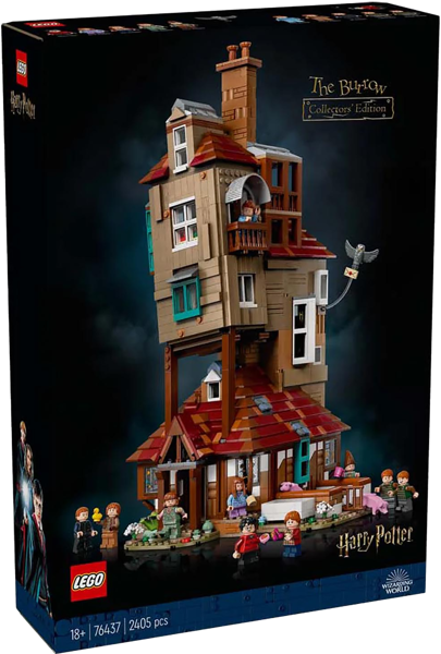 Изображение Конструктор с 18 лет 76437 Лего гарри поттер нора Лего к/у, 1 шт