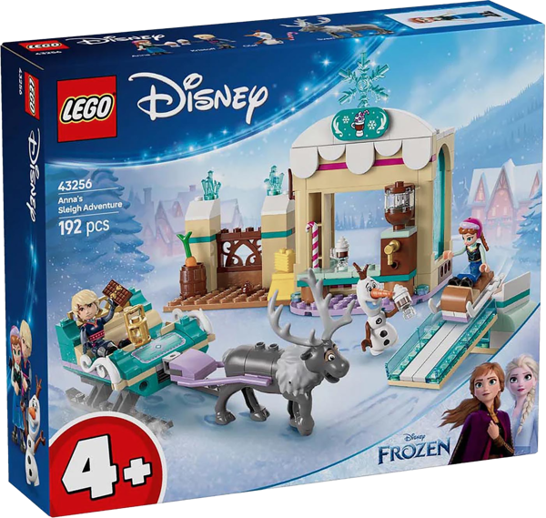 Изображение Конструктор с 4 лет 43256 Лего дисней принцессы приключения анны на санях Лего к/у, 1 шт