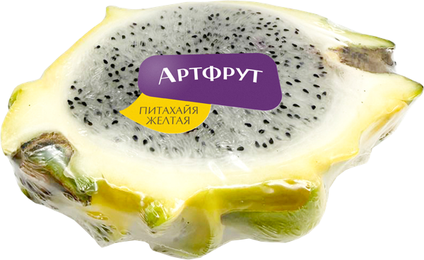 Изображение Фрукты половинка Артфрут питахайя желтая  в/у, 1 шт