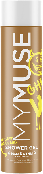 Изображение Гель для душа Май мусс беззаботный и шкодный Грасс п/у, 250 мл