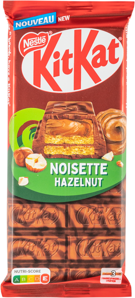 Изображение Шоколад молочный Кит Кат ореховая начинка Нестле м/у, 99 г