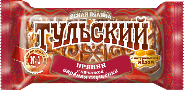 Изображение Пряник Тульский с вареной сгущенкой ОК Красный Октябрь м/у, 130 г