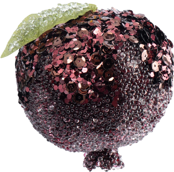 Изображение Подвеска 10см пластик Анна Лафарг гранат бордовый Анна Лафарг , 1 шт