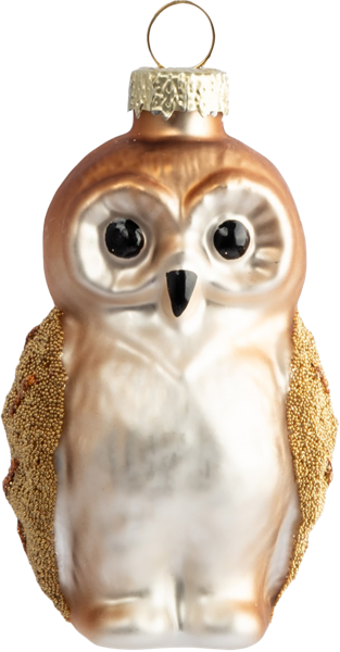 Изображение Подвеска 8см стекло Анна Лафарг сова Гуанчжоу Кухенленд , 1 шт