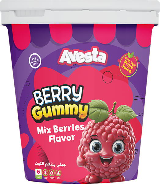 Изображение Мармелад жевательный Авеста ягодный микс Аверест п/б, 125 г